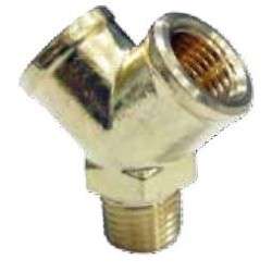 CLAAAYRM14RH14B BLISTER CONEXION TIPO Y ROSCA MACHO 1/4 - ROSCA HEMBRA 1/4 x 2