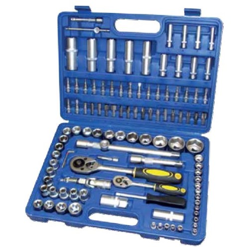 CLAB0108 MALETIN LLAVE CARRACA JUEGO 108 PIEZAS ECO