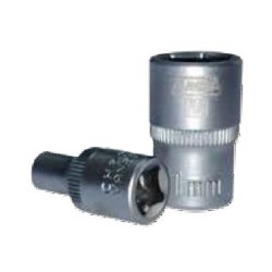 CLABV14040 VASO CORTO HEXAG. 1/4''''  4.0 mm