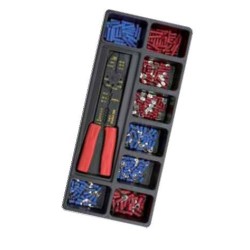 CLACHV7-19 BANDEJA 1 LLAVE PLIER + 200 TERM. ELECTR. (19)