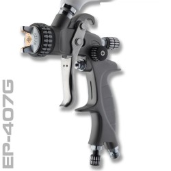 CLAEP407G PISTOLA DE PINTAR HVLP (GRAVEDAD) EP-407G CON BOQ. OPCIONAL 1,2/1,4/1,7/2,0/2,2