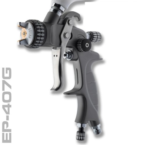 CLAEP407G PISTOLA DE PINTAR HVLP (GRAVEDAD) EP-407G CON BOQ. OPCIONAL 1,2/1,4/1,7/2,0/2,2