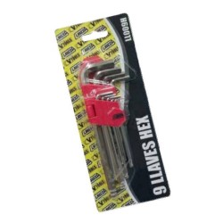 CLALL009H JUEGO LLAVES ALLEN HEX KIT 10-50
