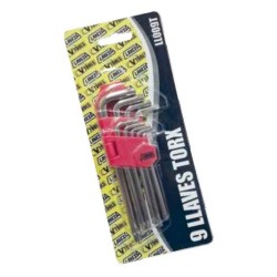 CLALL009T JUEGO LLAVES ALLEN TORX KIT 1-10