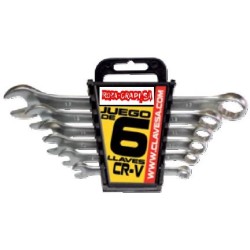 CLALL2006 LLAVE MIXTA PULIDO - JUEGO 6 PCS