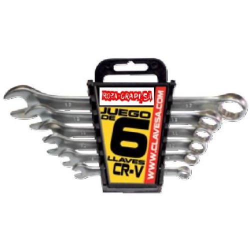CLALL2006 LLAVE MIXTA PULIDO - JUEGO 6 PCS