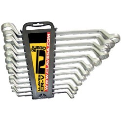 CLALL3012 LLAVE ACODADA PULIDO - JUEGO 12 PCS