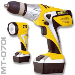 CLAMT0701 TALADRO BATERIA 18v MITO 701 + LINTERNA