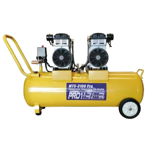 CLAMTS3100PRO COMPRESOR CLAVESA MTS 3 CV. 100 LITROS BAJO RUIDO PROFESIONAL
