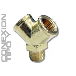 CLAAAYRM14RH14 CONEXION TIPO Y  DE 1 M-1/4  A 2 H-1/4 