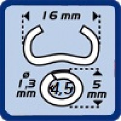CLAGR001600 GRAPA OMEGA 16 VR-16
