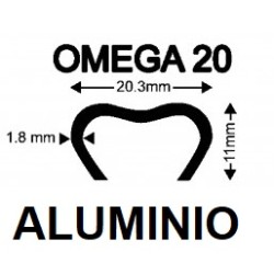 CLAGR001000A GRAPA OMEGA A-20 VR-20 ALUMINIO