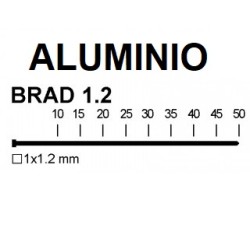 CLAPV12ALUM CLAVO BRAD GN 1.2 FUSION F-18 ALUMINIO