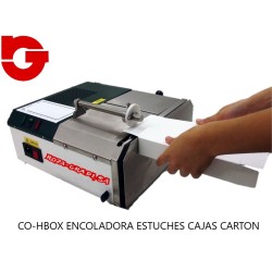 CO-HBOX ENCOLADORA ESTUCHES CAJAS CARTON HBOX
