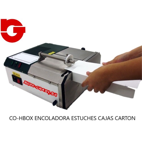 CO-HBOX ENCOLADORA ESTUCHES CAJAS CARTON HBOX