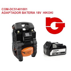 COM-DC51401001 ADAPTADOR 18V BATERIA HIKOKI COMPRESOR DC100/05