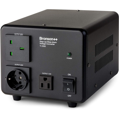 VTRANS2000 CONVERTIDOR-TRANSFORMADOR 2000W  110V-220V Y 220V-110V