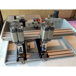 DATH300-3 GRAPADORA MESA PARA BLISTER  300 MM. NEUMATICA 3 CABEZALES 