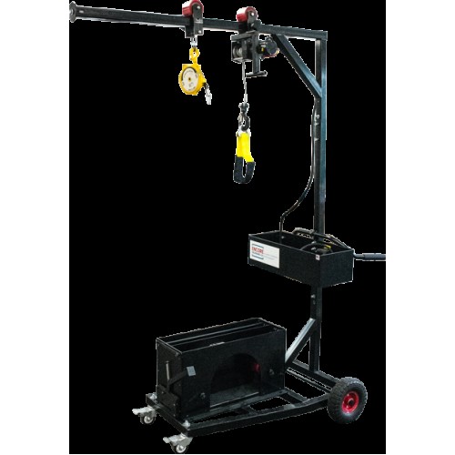 EP-3560 Dispositivo de Elevación (versión estándar con mástil para herramientas) Oscilaciones