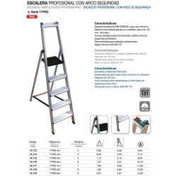 VGA74179 ESCALERA T-PRO-5X1