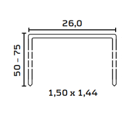 BE10003383  GRAPA 146/50 NK HZ