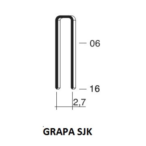Grapas-Grapadoras SJK ( MINI)