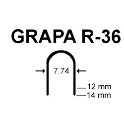 CLAGR0036 GRAPA CABLE R-36 U ( CT-60)  