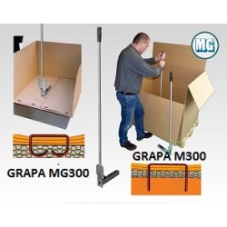MGSTA300 GRAPA MG-300-500 PARA GRAPADORA  STA-500 PARA FONDOS CARTON A PALET