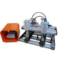 MGTH210-2P GRAPADORA MESA PEDAL PARA BLISTER TH 210 NEUMATICA 2 CABEZALES 