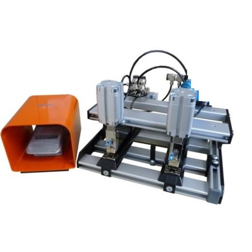 MGTH210-2P GRAPADORA MESA PEDAL PARA BLISTER TH 210 NEUMATICA 2 CABEZALES 