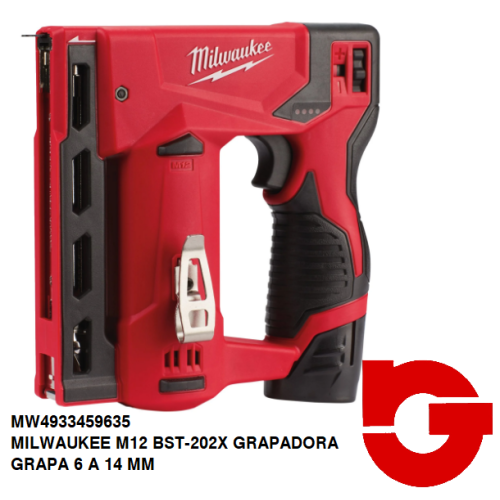 MW4933459635 MILWAUKEE M12 BST-202X GRAPADORA GRAPA 6 A 14 MM