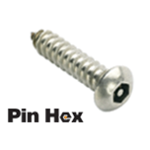 DTORSEG017 Tornillo de Seguridad Pin Hex
