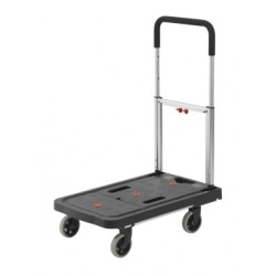 CARR-PTS120 Carro Plataforma Superplegable PP-Aluminio 120kgs