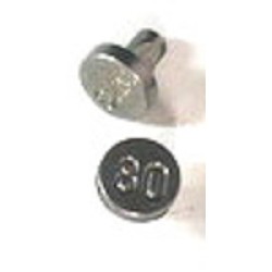 SEG100P311 TROQUEL IMPRESO PRECINTO RED.11MM  REDONDO ANVERSO