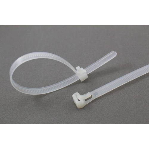 SEG20-R-76150BL BRIDA NYLON REUTILIZABLE RECUPERABLE BLANCA 7,6X150 Nylon 6.6 94V-2   