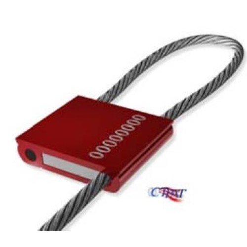 SEG20F50 PRECINTO CABLE BRIDA AJUSTABLE SEGURIDAD NUMERADO F-50