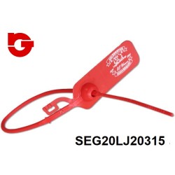 4084 PRECINTO SEGURIDAD NUMERADA LJ-20 315 CILINDRICO 2X315 mm.