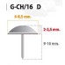 0034GCH16D MAQUINA TACHUELA A GRANEL G-CH 16-D