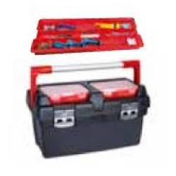 TAY167003 Caja herramientas profesional plástico cierres aluminio nº 600