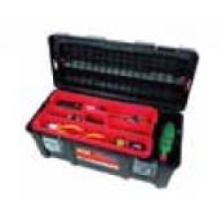 TAY172007 Caja herramientas profesional plástico cierres aluminio nº 650-B