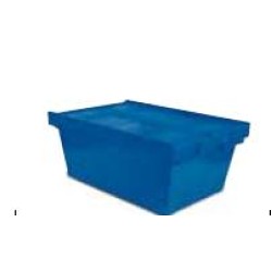TAY265006 Euro-Caja con tapa nº 6424-T color azul