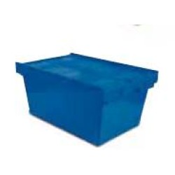 TAY266003 Euro-Caja con tapa nº 6434-T color azul