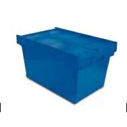 TAY267000 Euro-Caja con tapa nº 6444-T color azul