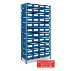 TAY398322 Kit estantería metálica con cajones nº 303
