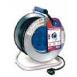 TAY770500 Enrollacable IP20 4 BASES 2P+T con termostato 25m. 3500W 3x1''5