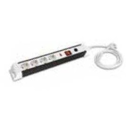 TAY814600 Base múltiple 4 BASES 2P+T con interruptor y protección sobre-tensión 3x1´5