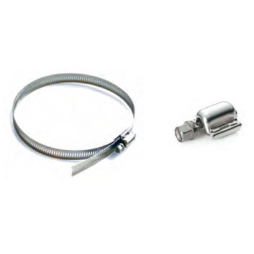 1605CC7 CABEZAL CINTA TROQUELADA abrazadera sinfin INOX 8 MM. 