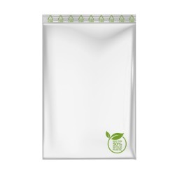 UN24.11.010 Bolsa transparente con Autocierre 50% Polietileno Reciclado