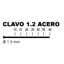 CLANT12 CLAVO ACERO 1,2