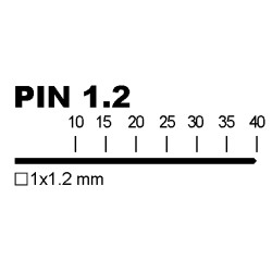 CLAPU10 PIN TIPO I S/C 1.2